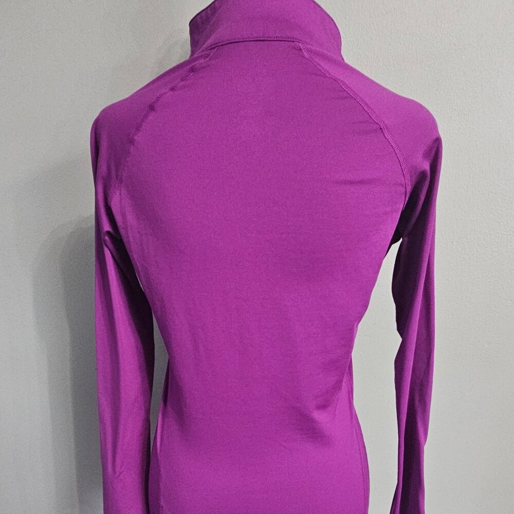 Nike Pro Combat Fitted Pull Over Size SM Purple - Picture 3 of 5